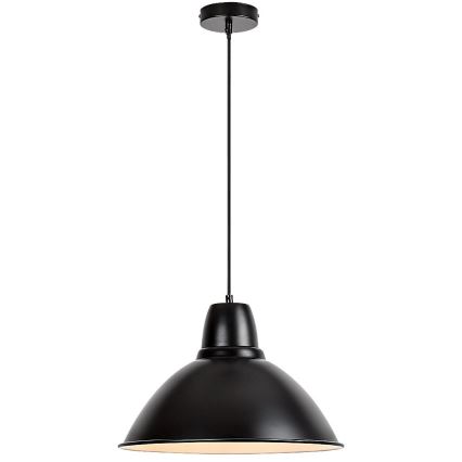 Rabalux - Lustre suspenso com cabo 1xE27/60W/230V preto