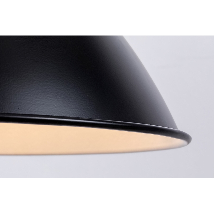 Rabalux - Lustre suspenso com cabo 1xE27/60W/230V preto