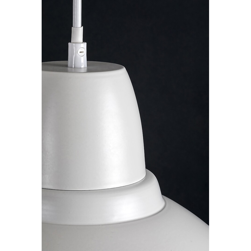 Rabalux - Lustre suspenso com cabo 1xE27/60W/230V branco