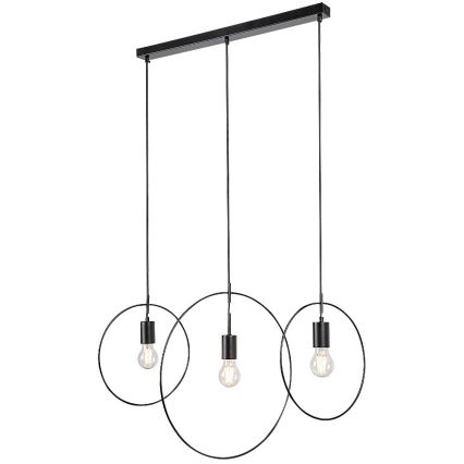 Rabalux - Lustre suspenso com cabo 3xE27/40W/230V