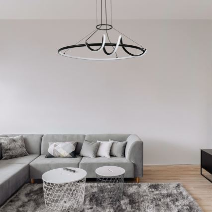 Rabalux - Candeeiro suspenso LED com regulação LED/46W/230V 3000-6500K + comando