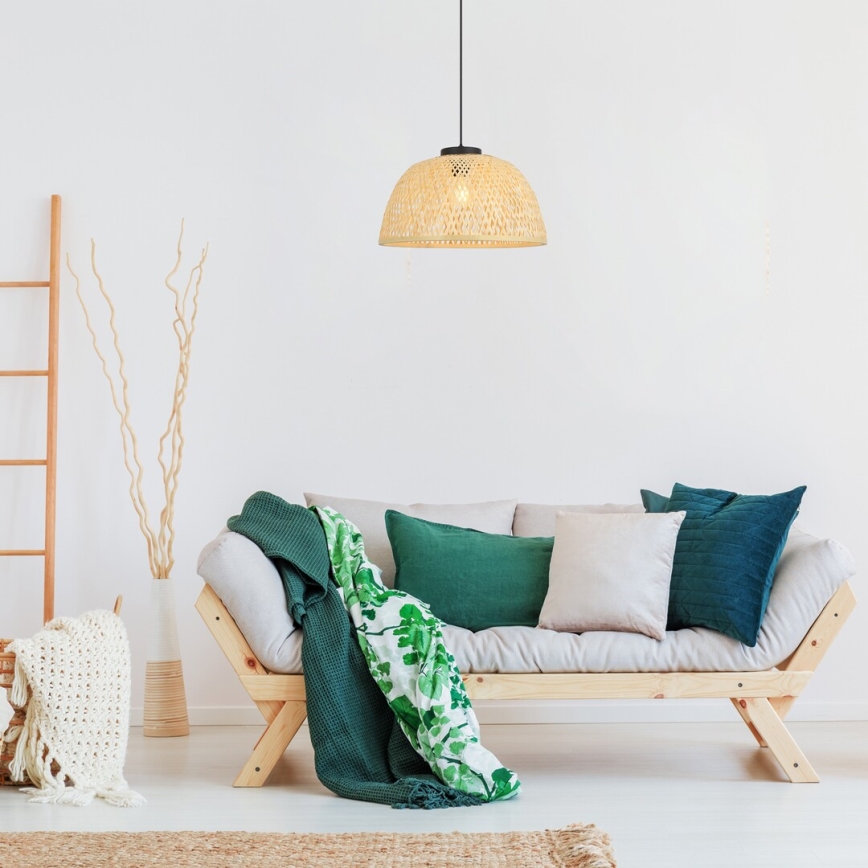 Rabalux - Candelabro suspenso 1xE27/25W/230V vime