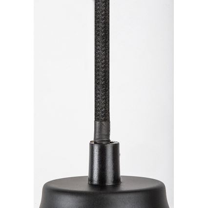 Rabalux - Candelabro suspenso 1xE27/60W/230V preto/laranja