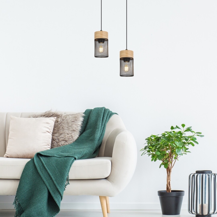 Rabalux - Lustre suspenso com cabo 1xE27/25W/230V faia