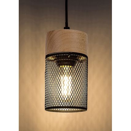 Rabalux - Lustre suspenso com cabo 1xE27/25W/230V faia