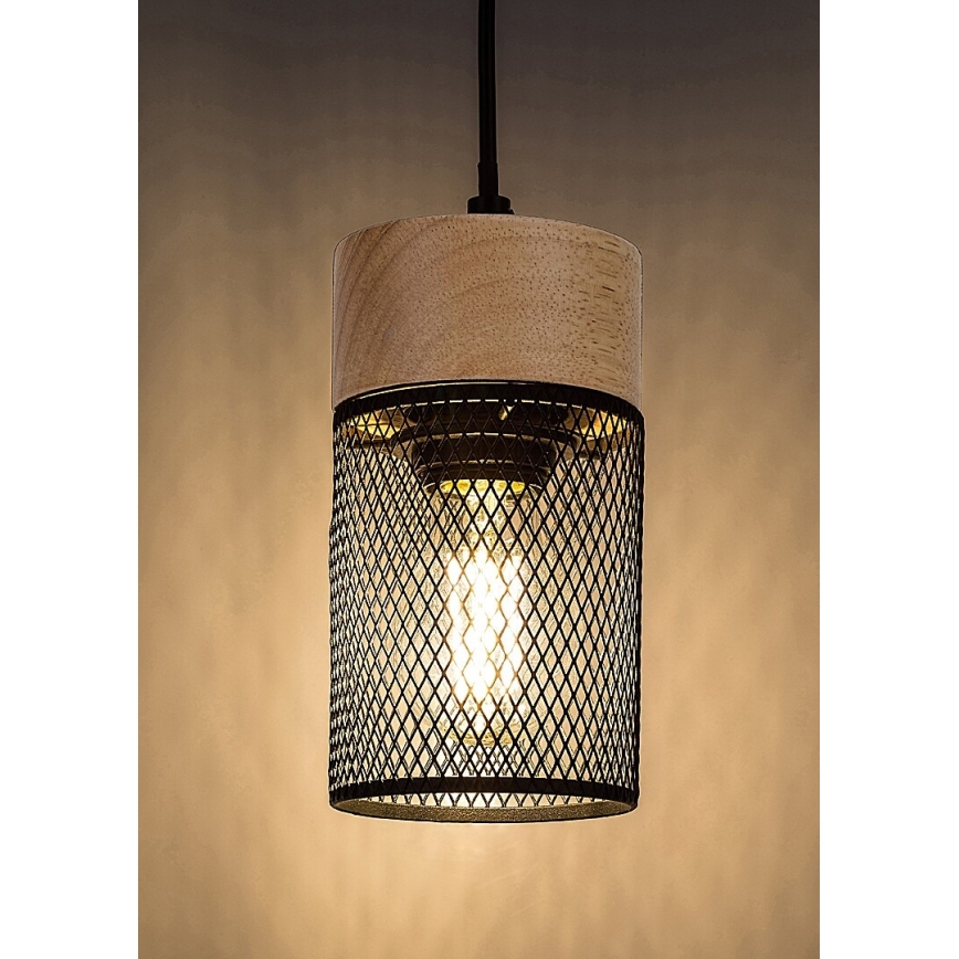 Rabalux - Lustre suspenso com cabo 1xE27/25W/230V faia