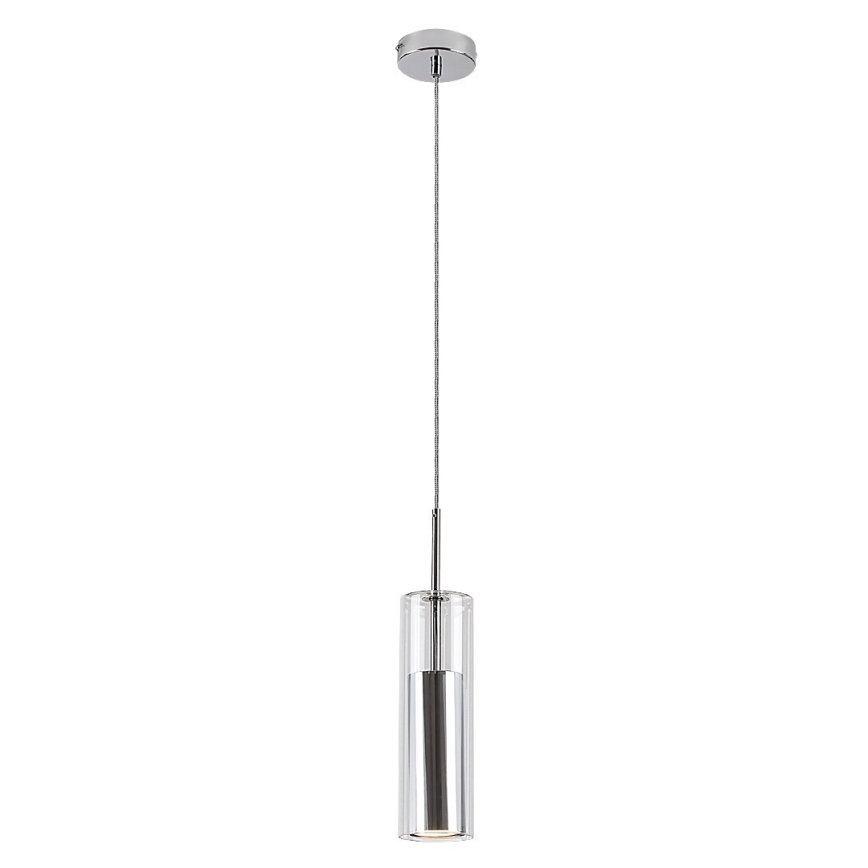 Rabalux - Candeeiro suspenso 1xGU10/50W/230V transparente/cromado brilhante
