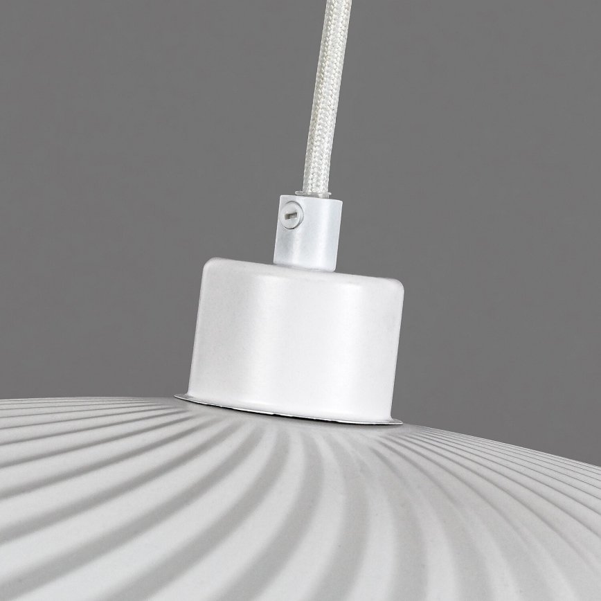Rabalux - Lustre pendente com cabo 1xE27/40W/230V branco