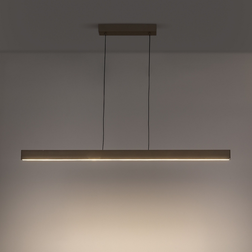 Rabalux - Lustre LED suspenso por cabo LED/19W/230V 4000K bege