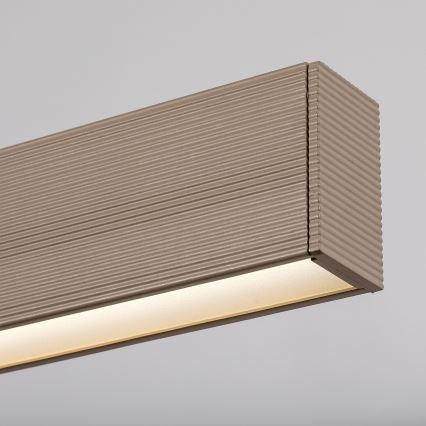 Rabalux - Lustre LED suspenso por cabo LED/19W/230V 4000K bege