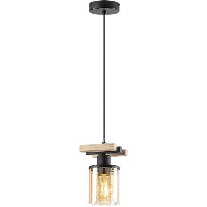 Rabalux - Candeeiro de teto em haste 1xE27/25W/230V pinho