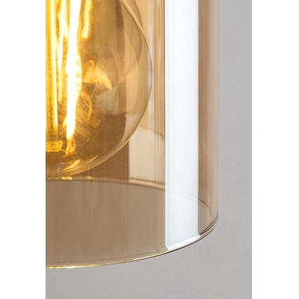 Rabalux - Candeeiro de teto em haste 1xE27/25W/230V pinho