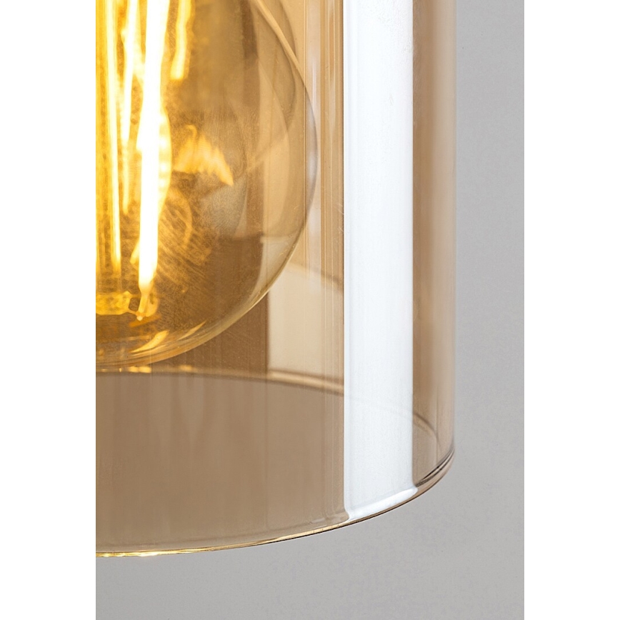 Rabalux - Candeeiro de teto em haste 1xE27/25W/230V pinho