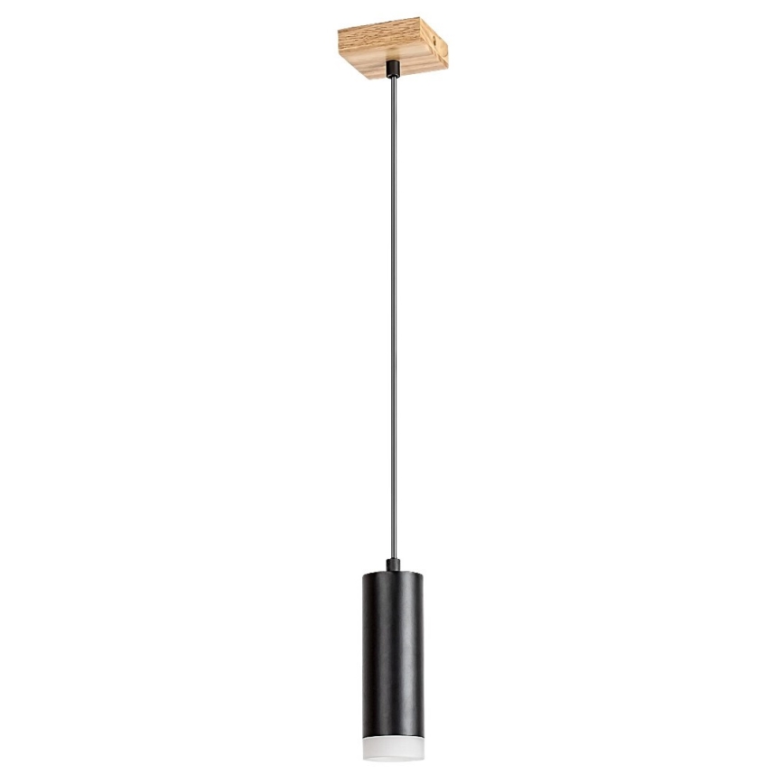 Rabalux - Lustre suspenso em cabo 1xGU10/5W/230V carvalho