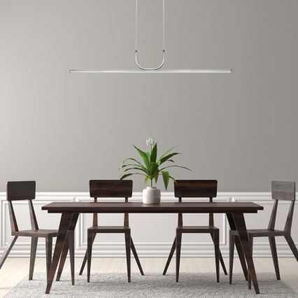 Rabalux - Candeeiro suspenso LED LED/25W/230V 3000K cromado brilhante