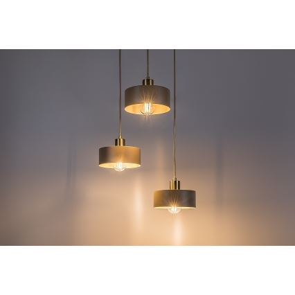 Rabalux - Lustre suspenso com cabo 3xE27/25W/230V