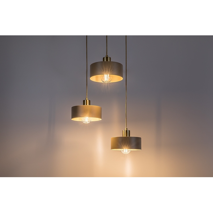 Rabalux - Lustre suspenso com cabo 3xE27/25W/230V