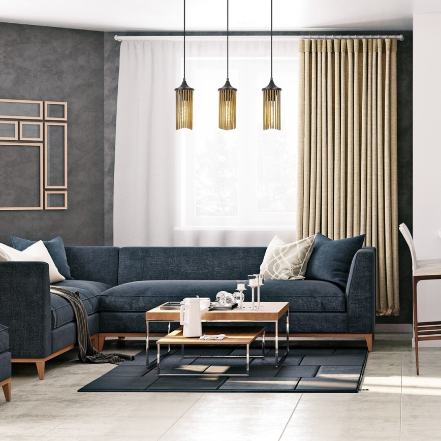 Rabalux - Candelabro suspenso 3xE27/40W/230V