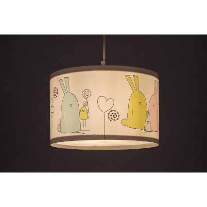 Rabalux - Candeeiro suspenso de criança 1xE27/40W/230V