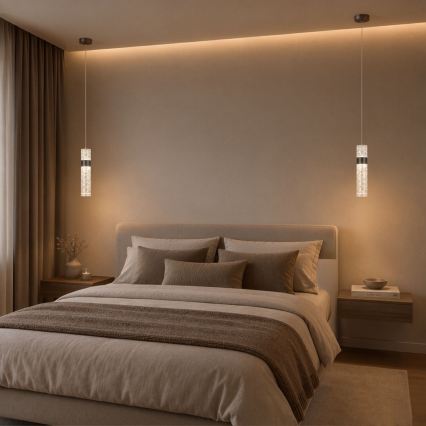 Rabalux - LED Lustre suspenso por cabo LED/8W/230V 3000K