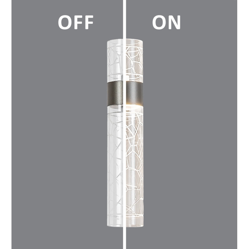 Rabalux - LED Lustre suspenso por cabo LED/8W/230V 3000K