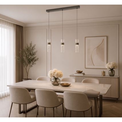 Rabalux - Lustre LED suspenso por cabo LED/24W/230V 3000K