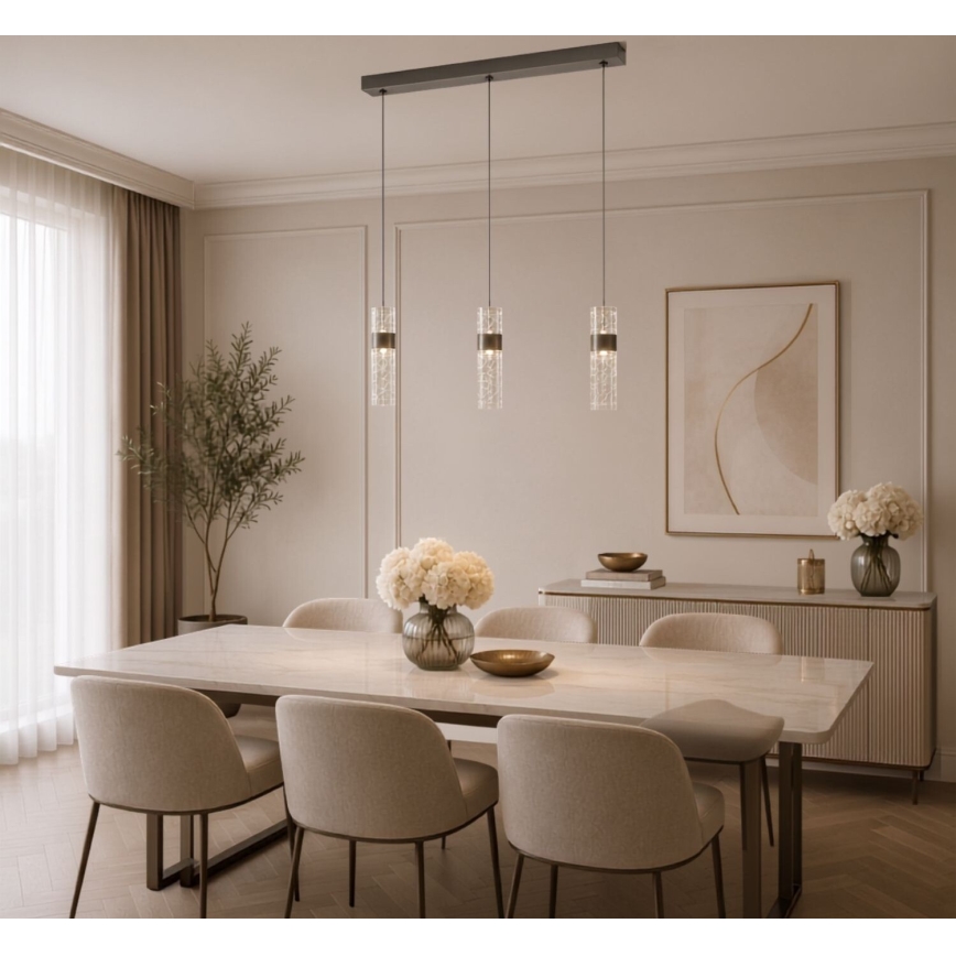 Rabalux - Lustre LED suspenso por cabo LED/24W/230V 3000K