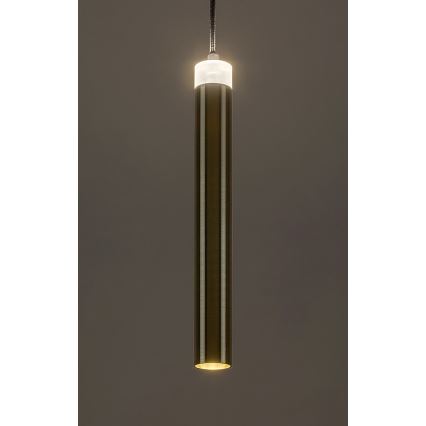 Rabalux - Candeeiro suspenso LED LED/10W/230V 4000K preto/dourado
