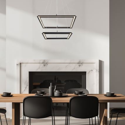 Rabalux - Candeeiro suspenso LED 2xLED/24W/230V 3000K