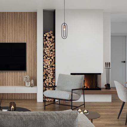 Rabalux - Candeeiro suspenso 1xE27/40W/230V