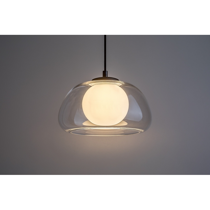 Rabalux - Candeeiro suspenso 1xG9/5W/230V transparente