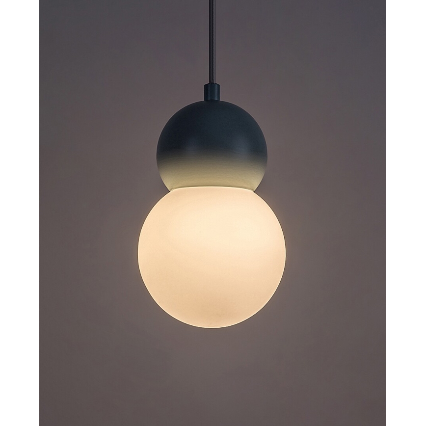 Rabalux - Candeeiro suspenso 1xG9/38W/230V azul