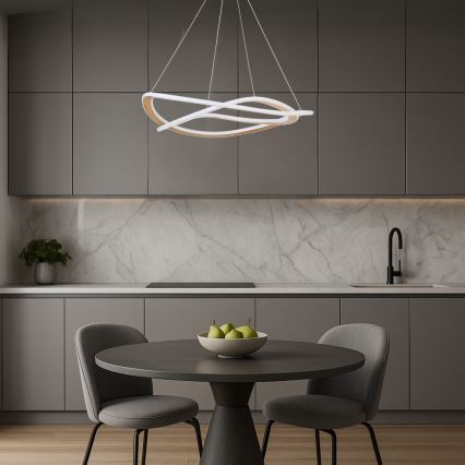 Rabalux - Lustre LED suspenso por cabo LED/72W/230V 3000K