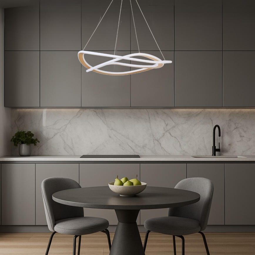 Rabalux - Lustre LED suspenso por cabo LED/72W/230V 3000K