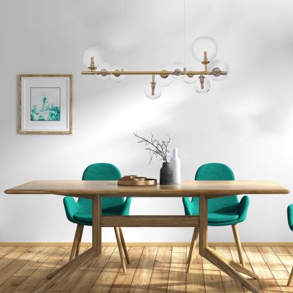 Rabalux - Candeeiro suspenso 10xG9/28W/230V