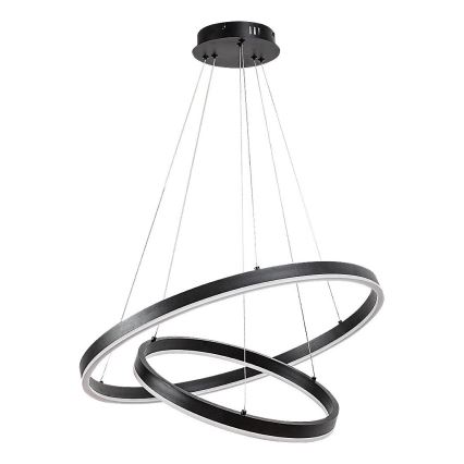 Rabalux - Lustre LED regulável suspenso por cabo LED/80W/230V 3000-6500K + comando à distância