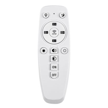 Rabalux - Lustre LED regulável suspenso por cabo LED/80W/230V 3000-6500K + comando à distância