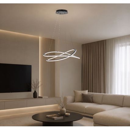 Rabalux - Lustre pendente LED regulável em cabo LED/75W/230V 3000-6500K + controlo remoto