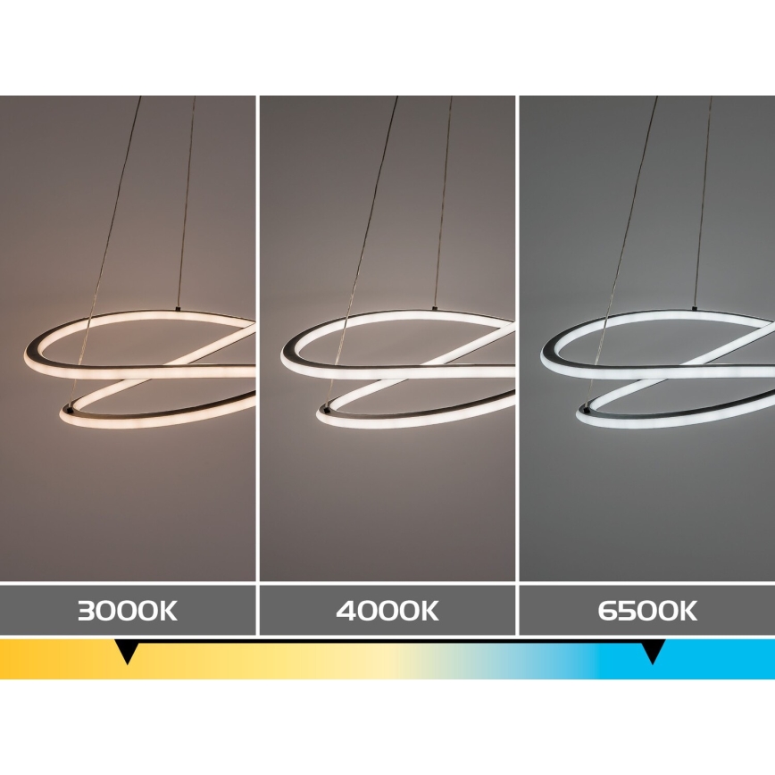 Rabalux - Lustre pendente LED regulável em cabo LED/75W/230V 3000-6500K + controlo remoto