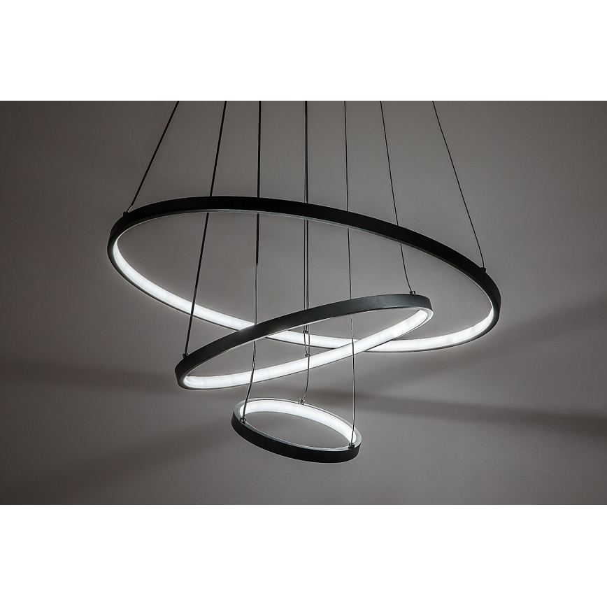 Rabalux - Lustre LED regulável suspenso por cabo LED/90W/230V 3000-6500K + controlo remoto