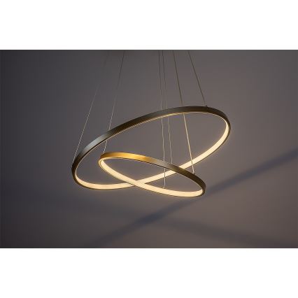 Rabalux - Lustre LED dimerizável suspenso por cabo LED/75W/230V 3000-6500K + controlo remoto