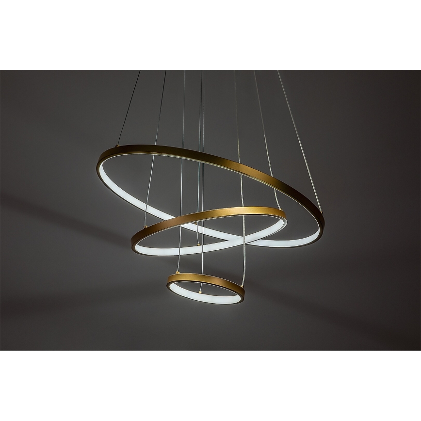 Rabalux - Lustre pendente LED dimável suspenso por cabo LED/90W/230V 3000-6500K + controlo remoto
