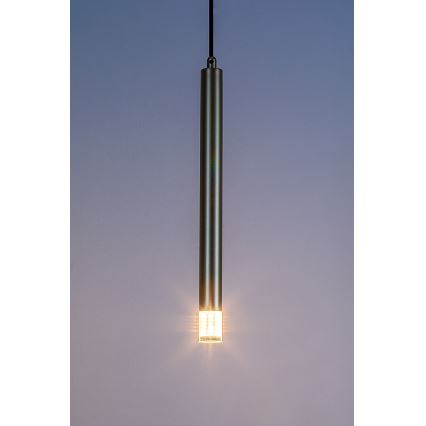 Rabalux - Candeeiro suspenso 1xG9/5W/230V dourado