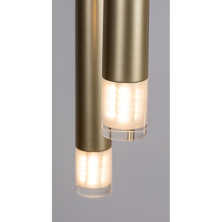 Rabalux - Candeeiro suspenso 5xG9/5W/230V dourado