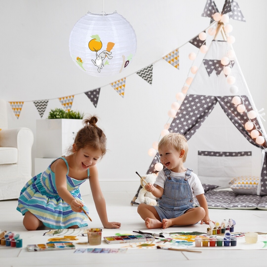 Rabalux - Abajur de criança para candeeiro max. 40W diâmetro 40 cm