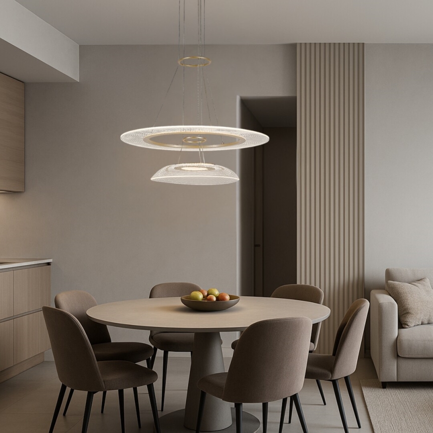 Rabalux - Lustre LED suspenso por cabo LED/36W/230V 3000K