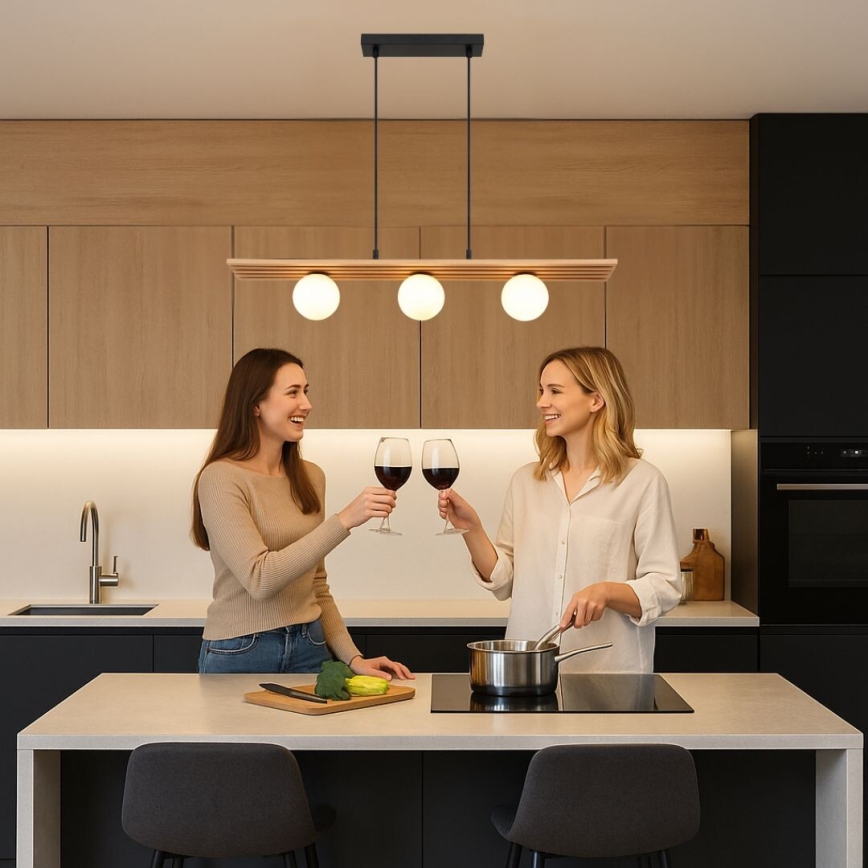 Rabalux - Lustre pendente em cabo 3xG9/5W/230V