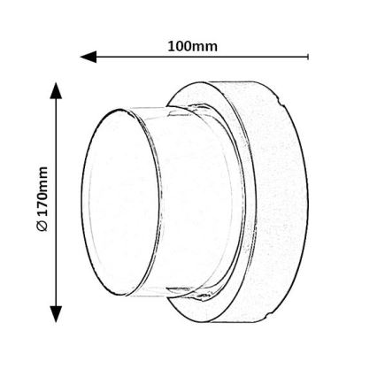 Rabalux - LED RGBW Iluminação de parede exterior com regulação LED/10W/230V IP54 Wi-Fi Tuya