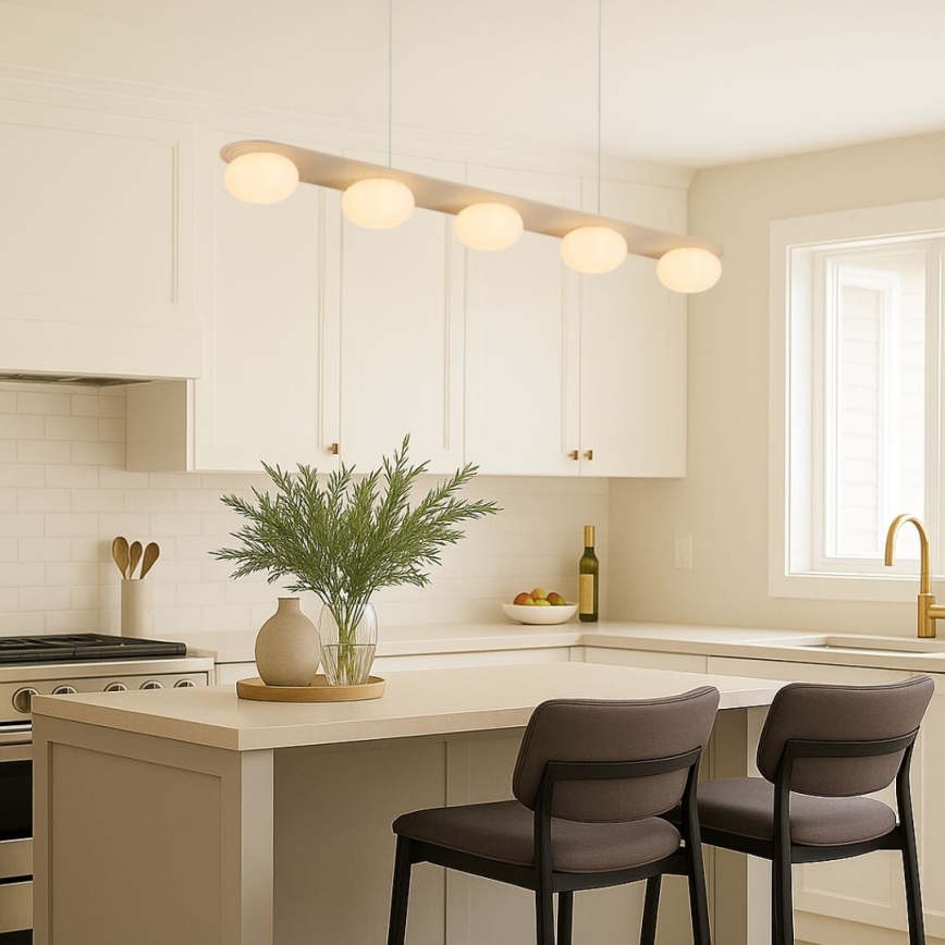 Rabalux - Lustre pendente com cabo 5xG9/25W/230V