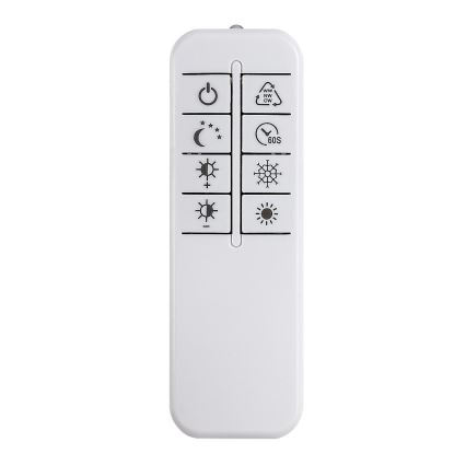 Rabalux - Lustre LED regulável suspenso por cabo LED/24W/230V 3000-6500K + comando remoto